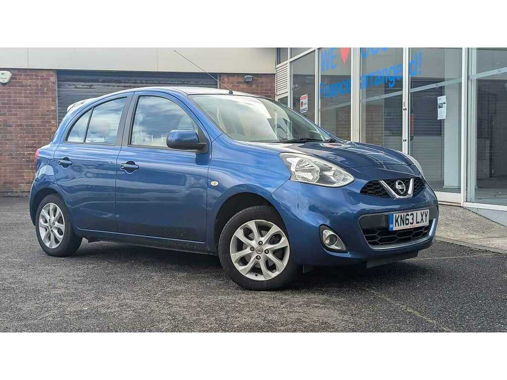 Nissan Micra 1.2 Acenta Hatchback Euro 5 80 Blue