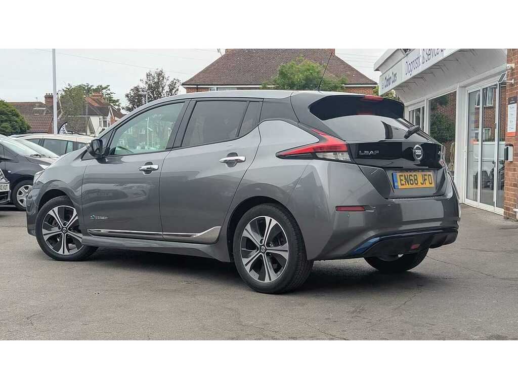 Nissan Leaf 40Kwh N-connecta Hatchback 150 EN68JFO Grey #2