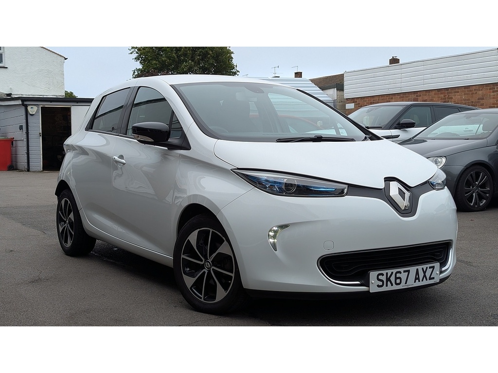 Renault Zoe Q90 41Kwh Dynamique Nav Hatchback Aut White #4
