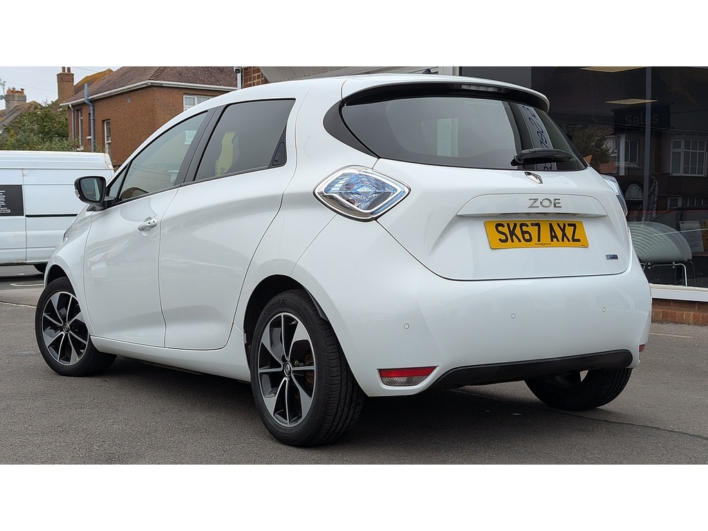 Renault Zoe Q90 41Kwh Dynamique Nav Hatchback Aut White #2