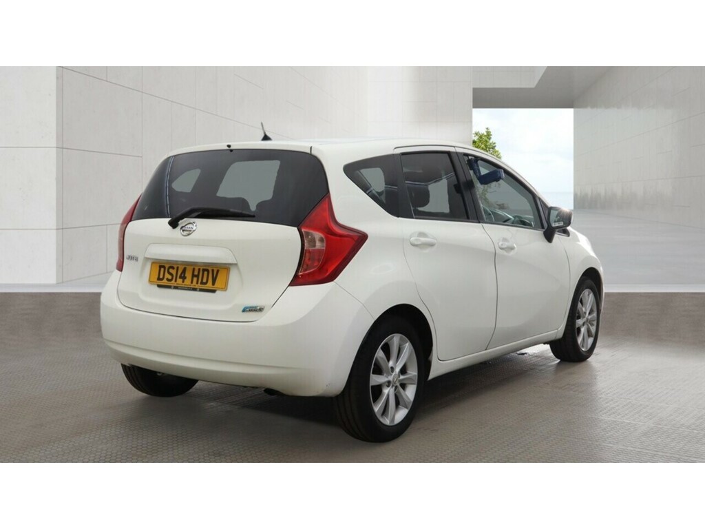 Nissan Note 1.2 Dig-s Acenta Premium Hatchback Cvt White #4