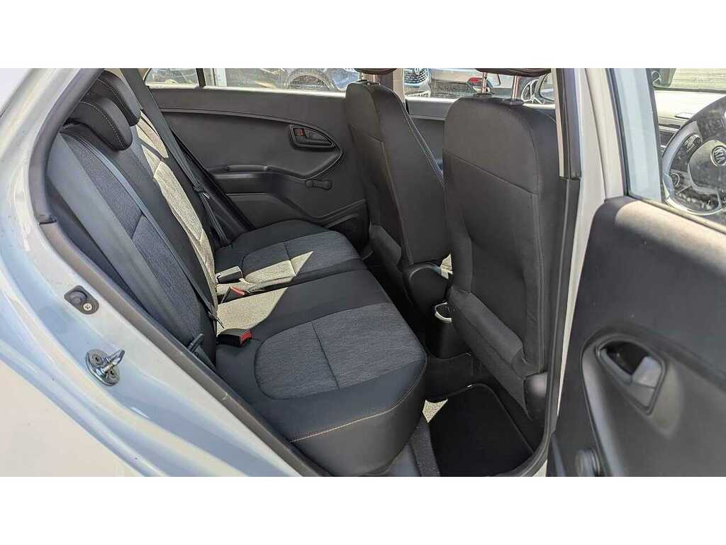 Kia Picanto 1.0 1 Air Hatchback Euro 6 65 B White #6
