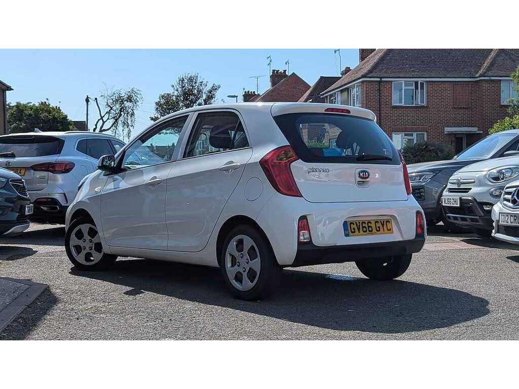 Kia Picanto 1.0 1 Air Hatchback Euro 6 65 B White #2