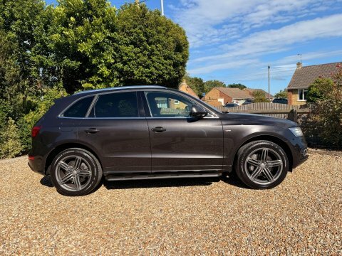 Audi Q5 2.0 Tdi S Line Plus Quattro Euro 6 Ss Black #6
