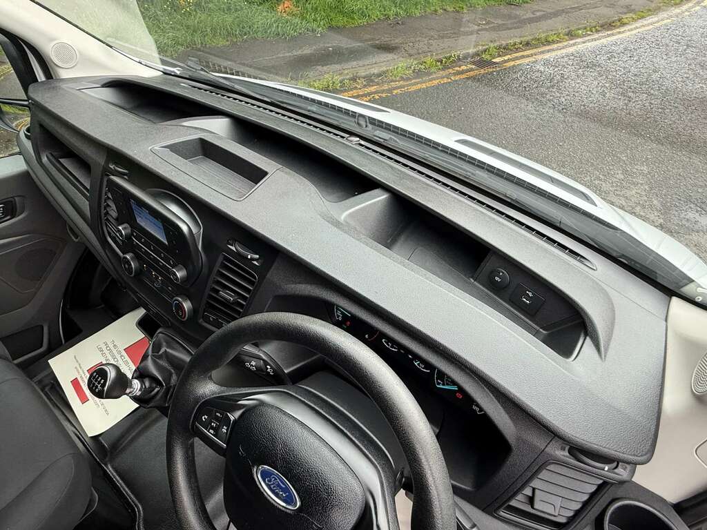 Ford Transit Custom 350 Crewcab Double Cab Alloy Tipper WN22UAT White #2