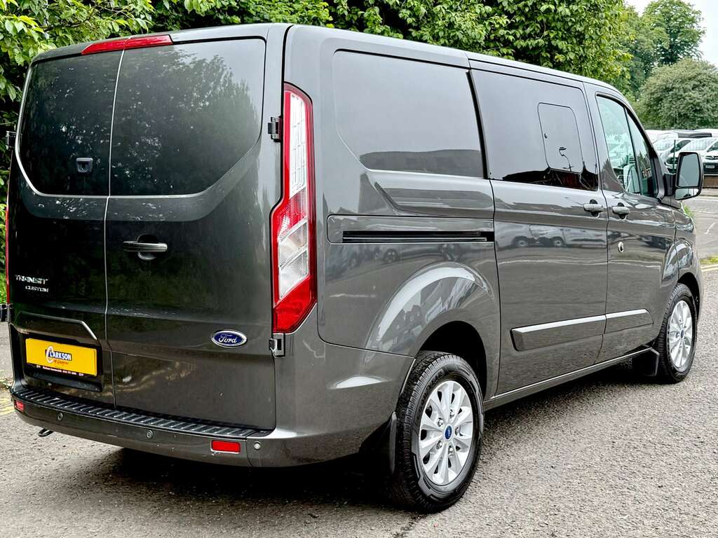 Ford Transit Custom 320 Limited 170Ps 6 Seat Crewvan Dciv WV23VCO Grey