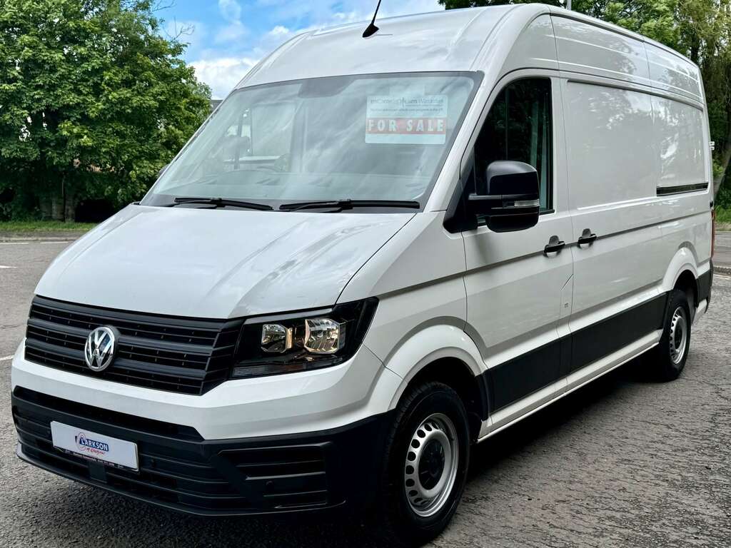 Volkswagen Crafter Cr35 Trendline Mwb 2.0Tdi Choice GL73JPO White #2