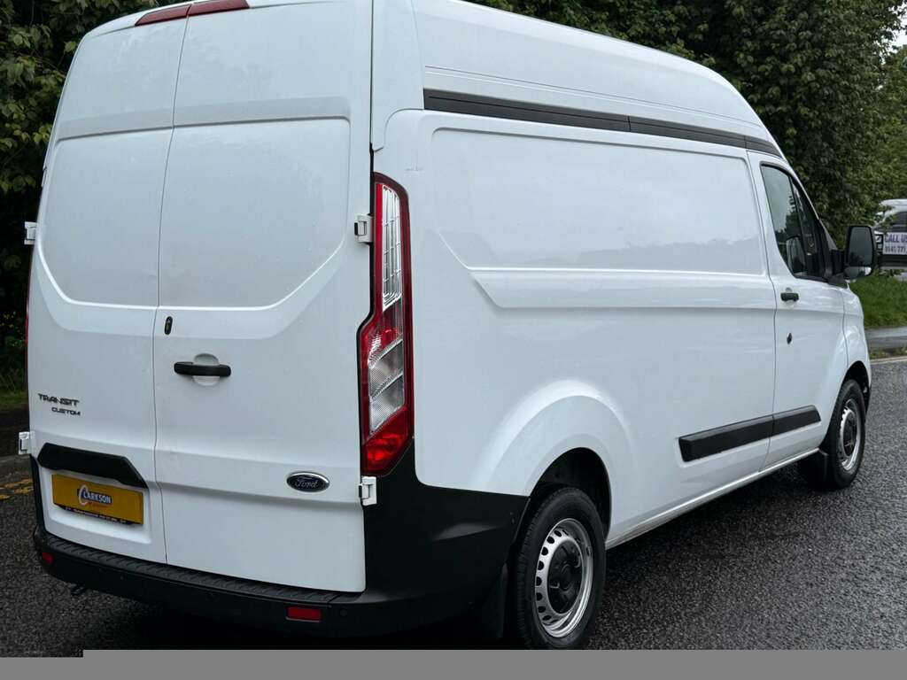 Ford Transit Custom 300 Leader L2h2 2.0 Ecoblue DV71WNP White #4