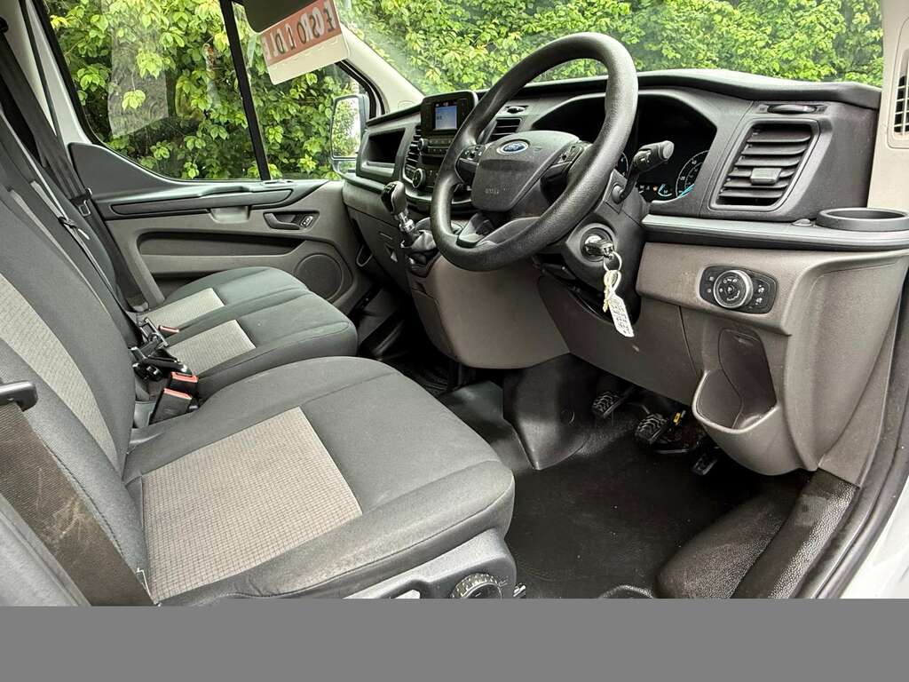 Ford Transit Custom 300 Leader L2h2 2.0 Ecoblue DV71WNP White #5