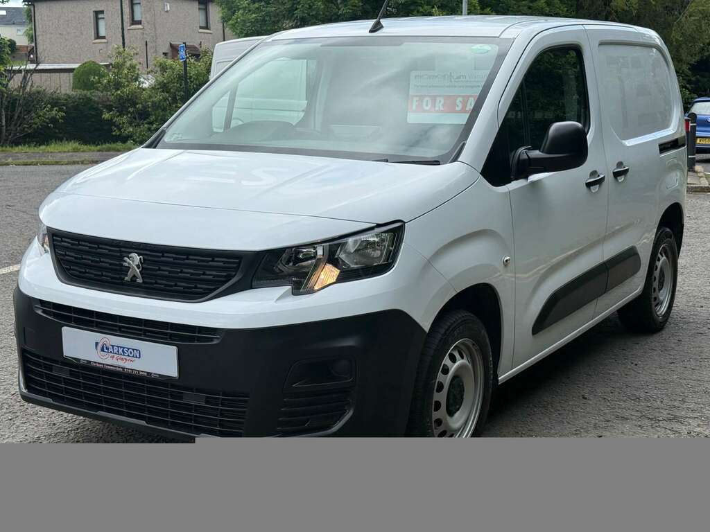 Peugeot Partner 1.5 Partner Professional Premium Bhdi CA23ZKU White #4