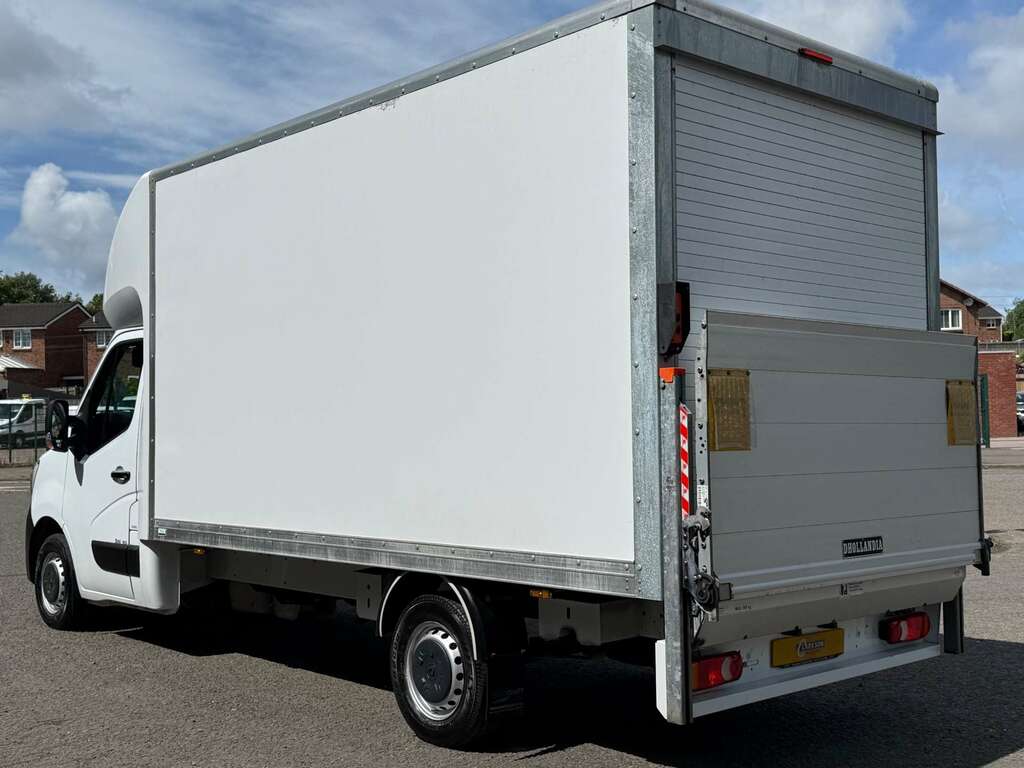 Renault Master Ll35 Business Luton Box Van With Tl White #2