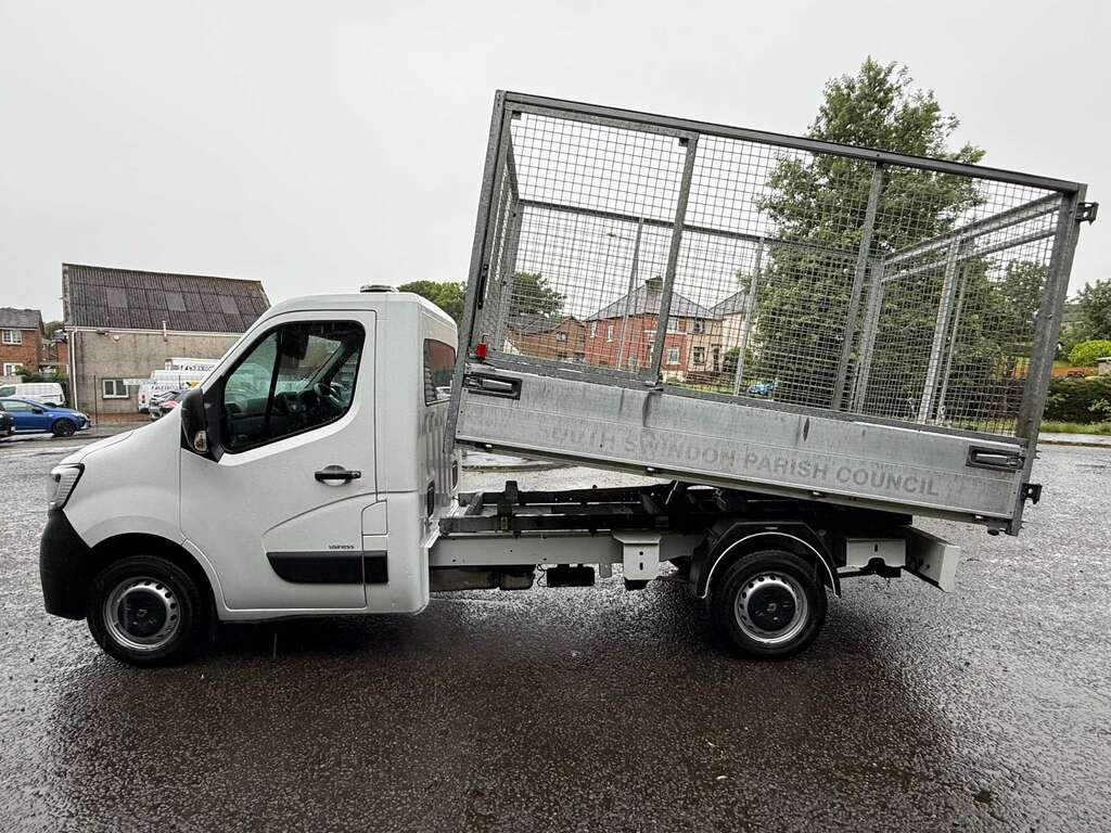Renault Master Ml35 Business Dci Caged Alloy Tipper White #3