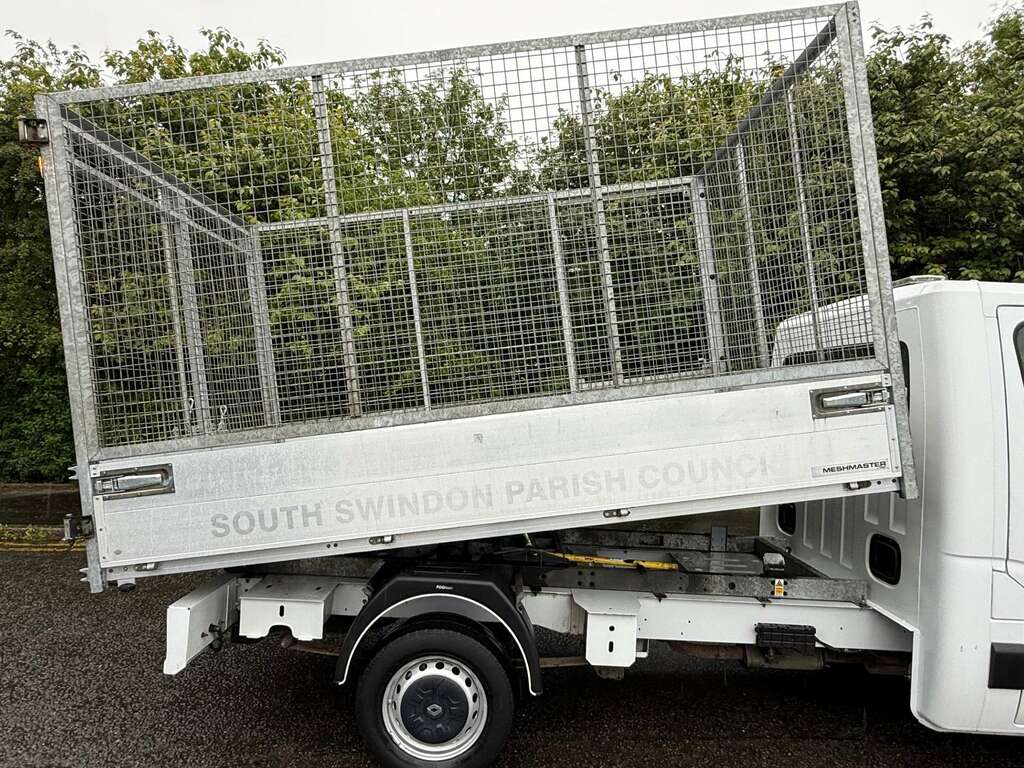 Renault Master Ml35 Business Dci Caged Alloy Tipper White #6