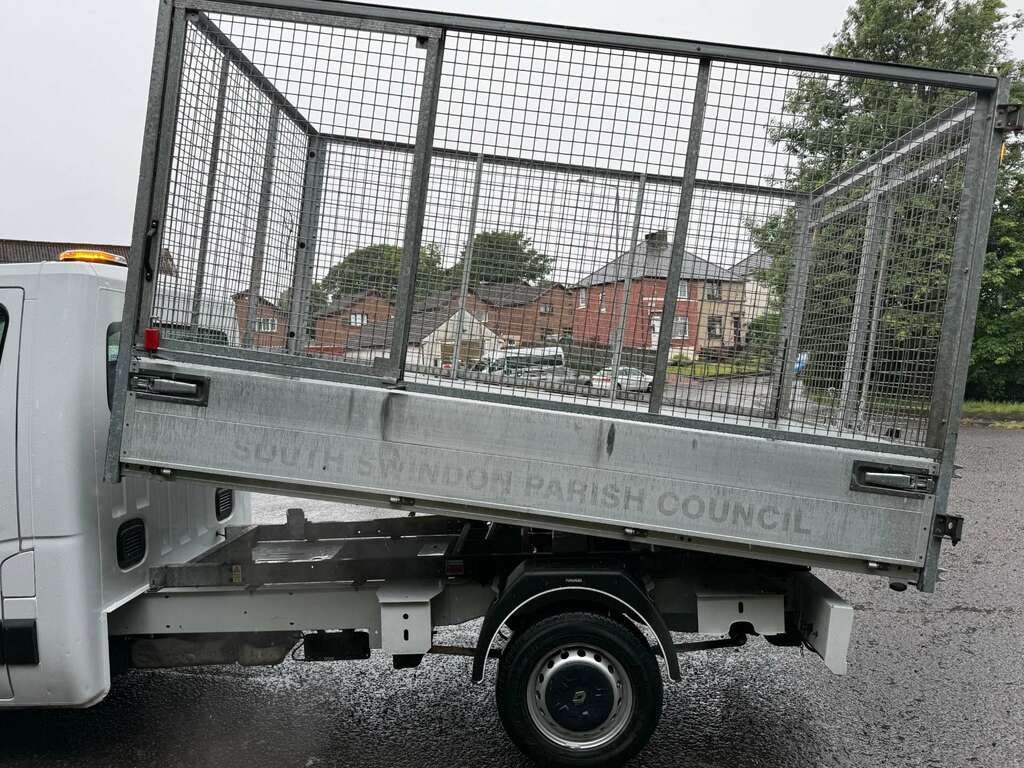 Renault Master Ml35 Business Dci Caged Alloy Tipper White #5
