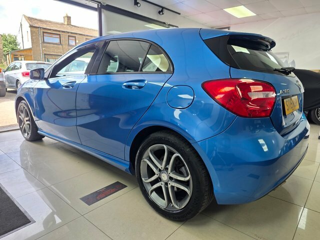 Mercedes-Benz A Class Hatchback Blue #4