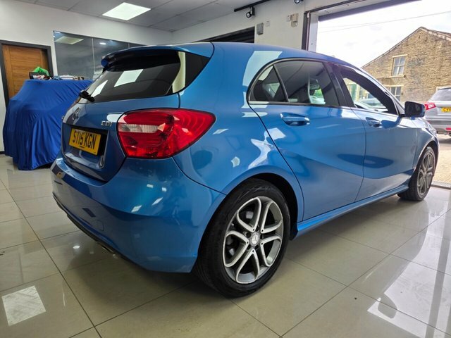 Mercedes-Benz A Class Hatchback Blue #3