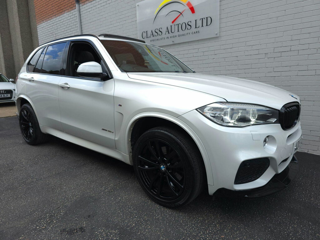 BMW X5 3.0 40D M Sport Xdrive Euro 6 Ss AD15OKP White #6