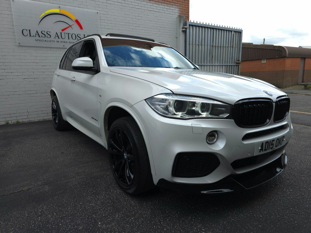 BMW X5 3.0 40D M Sport Xdrive Euro 6 Ss AD15OKP White #5