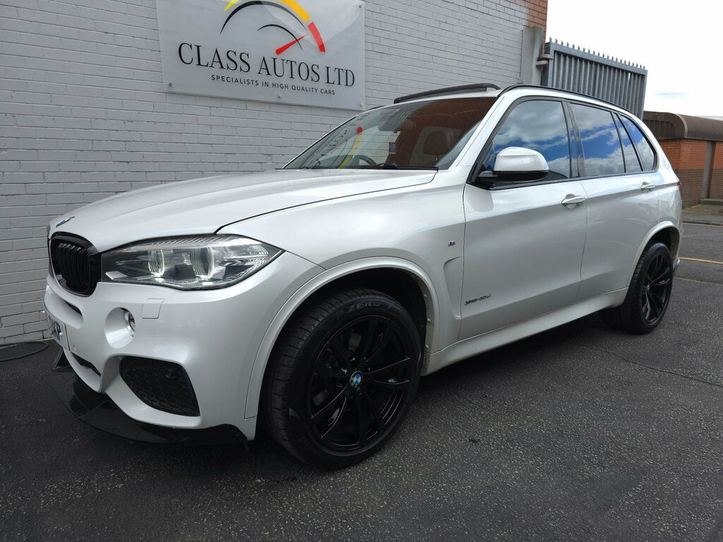 BMW X5 3.0 40D M Sport Xdrive Euro 6 Ss AD15OKP White #3