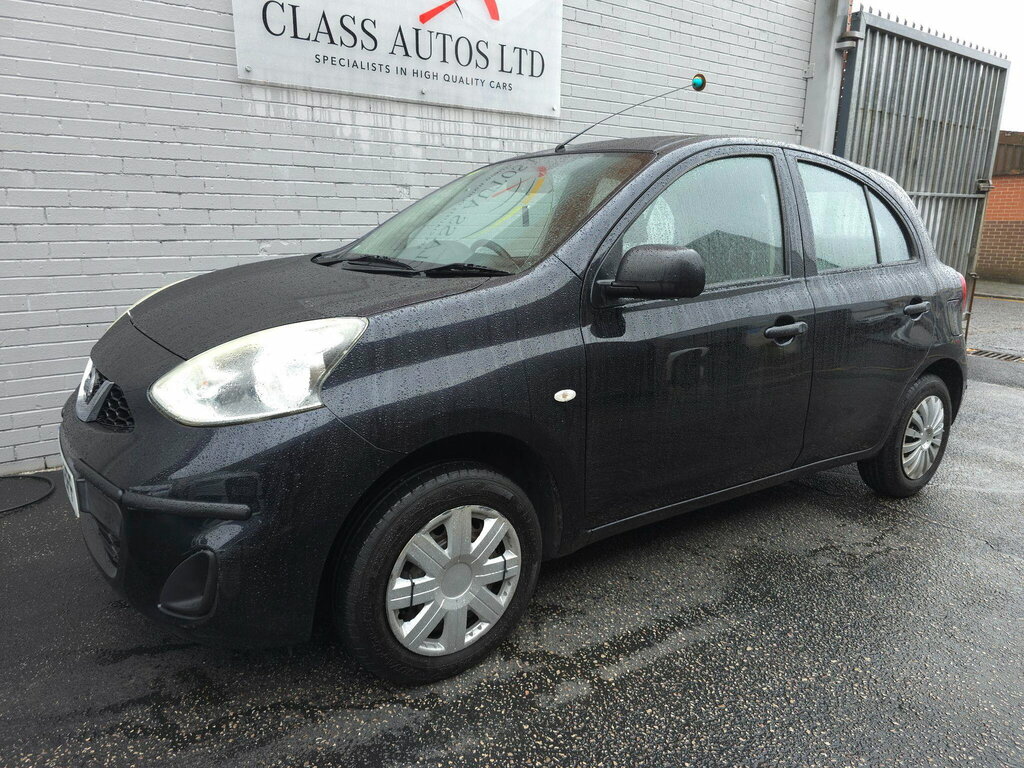 Nissan Micra 1.2 Visia Limited Edition Cvt Euro 6 NG16EFF Black #4