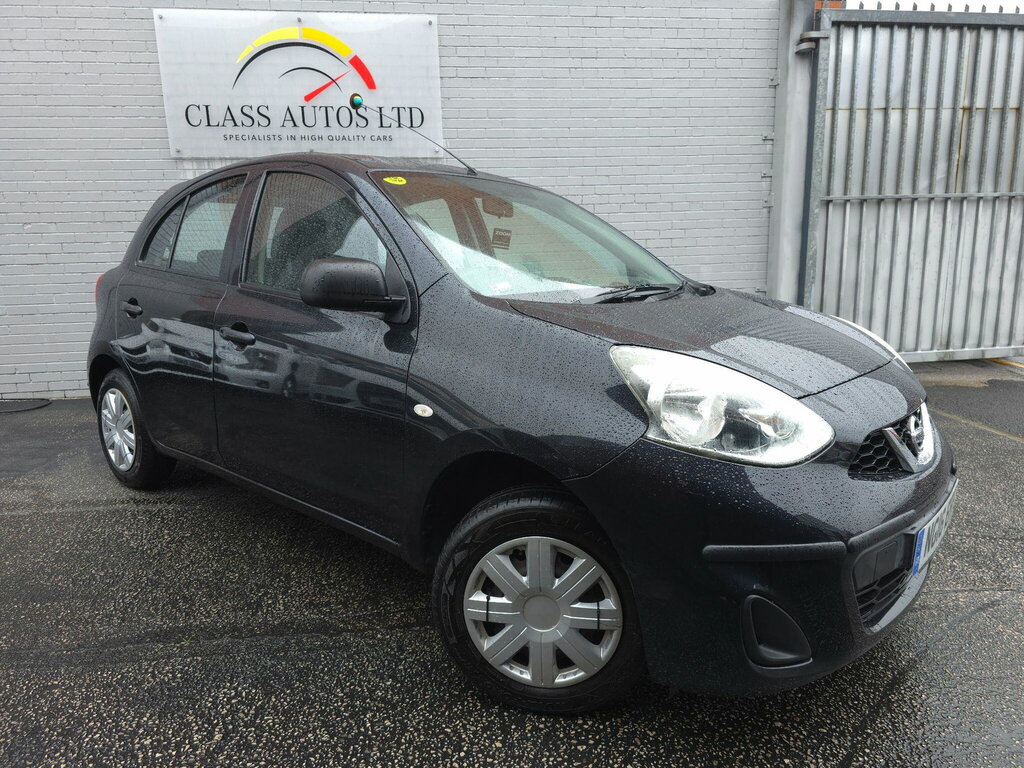 Nissan Micra 1.2 Visia Limited Edition Cvt Euro 6 NG16EFF Black