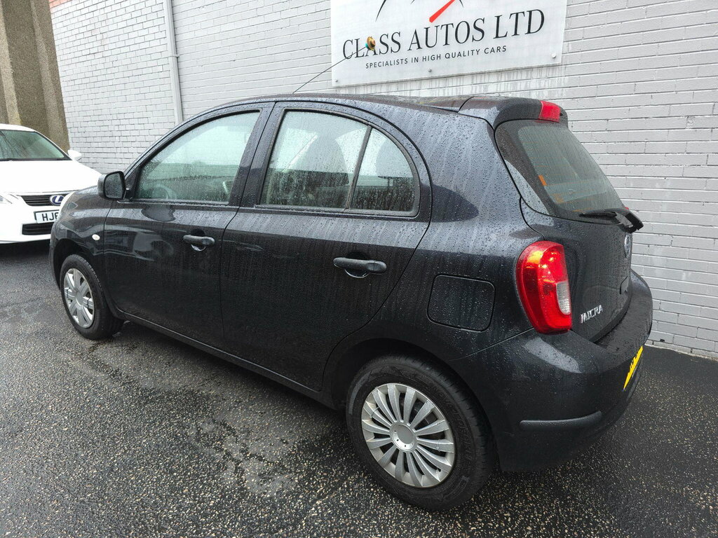 Nissan Micra 1.2 Visia Limited Edition Cvt Euro 6 NG16EFF Black #5
