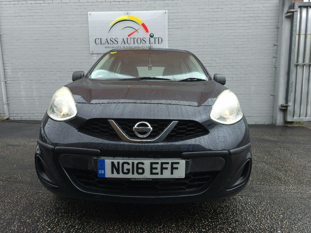 Nissan Micra 1.2 Visia Limited Edition Cvt Euro 6 NG16EFF Black #3
