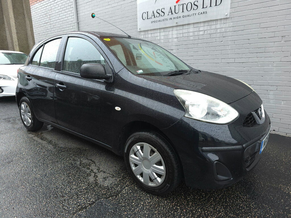 Nissan Micra 1.2 Visia Limited Edition Cvt Euro 6 NG16EFF Black #6
