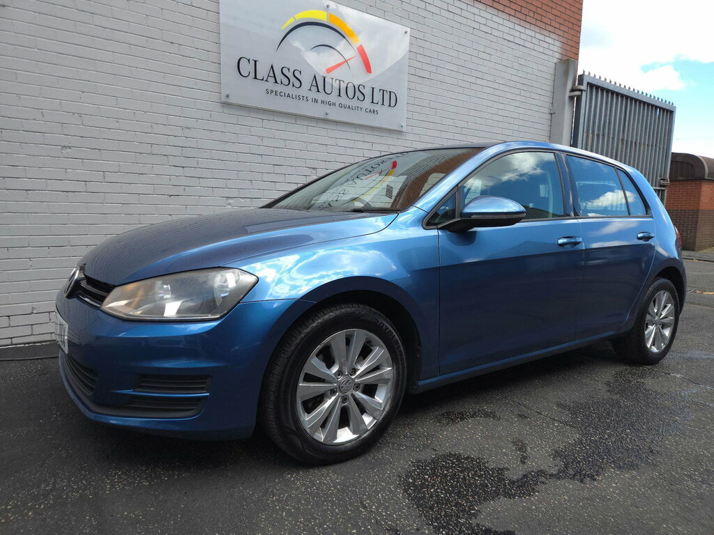 Volkswagen Golf 1.6 Tdi Bluemotion Tech Se Dsg Euro 5 Ss LG63JNX Blue #3