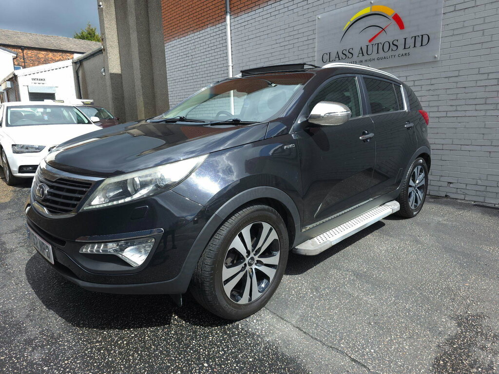 Kia Sportage 2.0 Crdi Kx-3 Awd Euro 5 Black #4