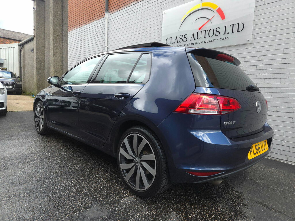 Volkswagen Golf 1.6 Tdi Bluemotion Tech Gt Edition Dsg Euro 6 Ss Blue #4