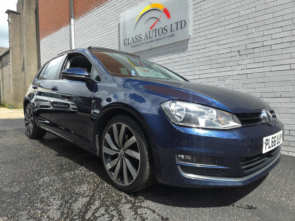 Volkswagen Golf 1.6 Tdi Bluemotion Tech Gt Edition Dsg Euro 6 Ss Blue #5