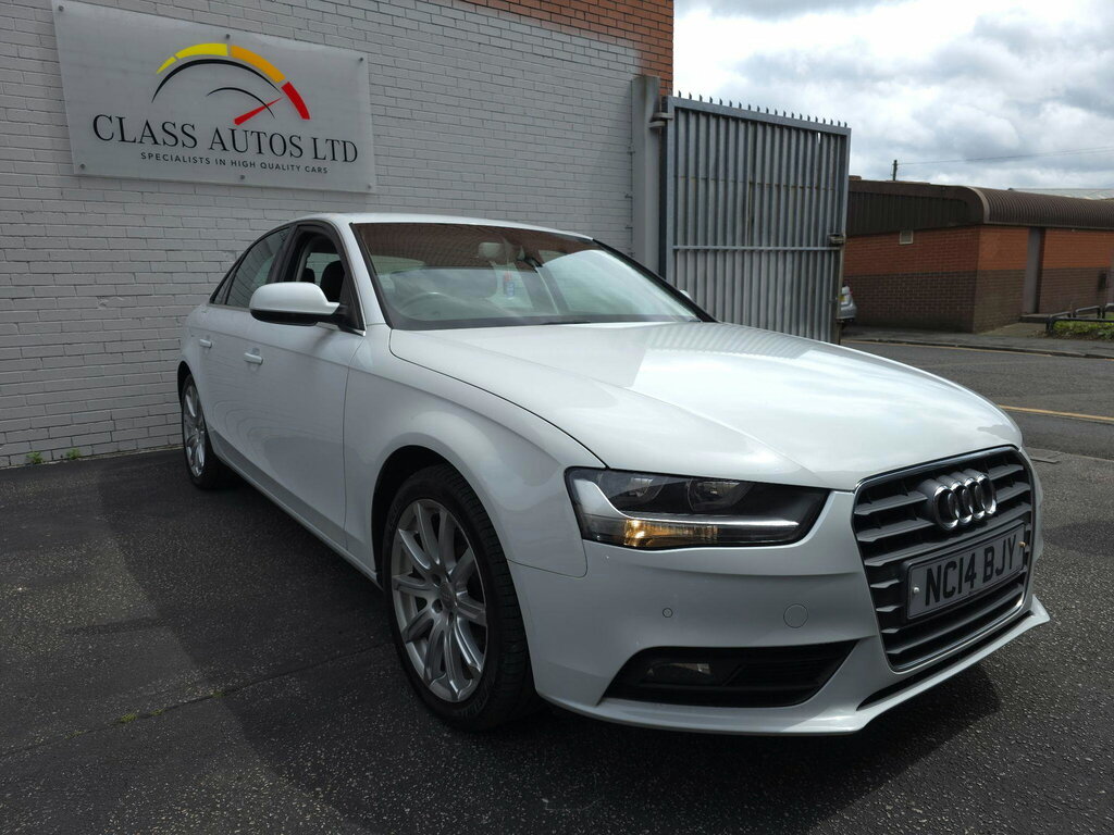 Audi A4 2.0 Tdi Se Technik Multitronic Euro 5 Ss NC14BJY White #6