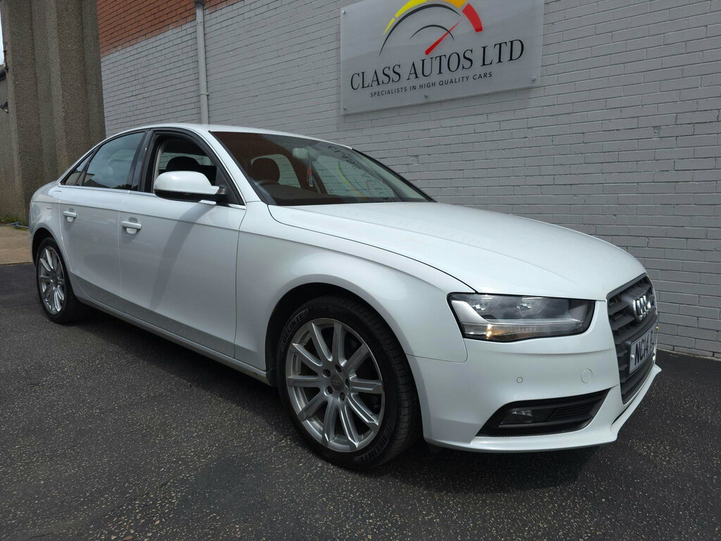 Audi A4 2.0 Tdi Se Technik Multitronic Euro 5 Ss NC14BJY White #5