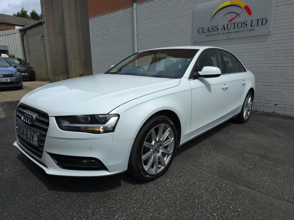 Audi A4 2.0 Tdi Se Technik Multitronic Euro 5 Ss NC14BJY White #3