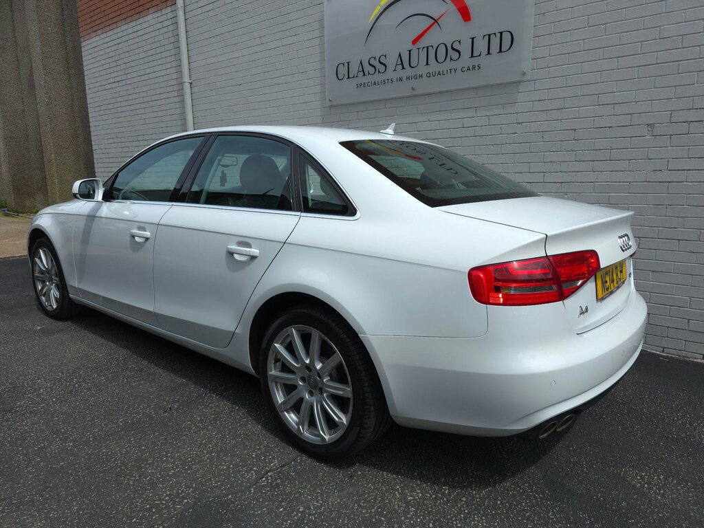 Audi A4 2.0 Tdi Se Technik Multitronic Euro 5 Ss NC14BJY White #4