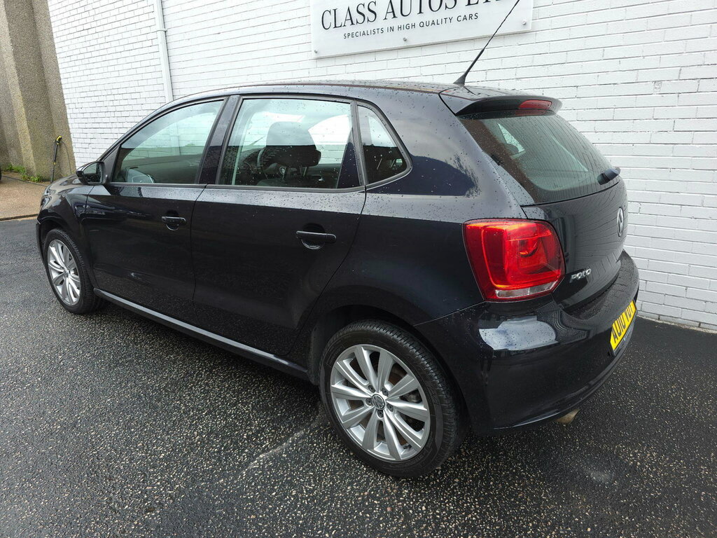 Volkswagen Polo 1.6 Tdi Sel Euro 5 Black #5