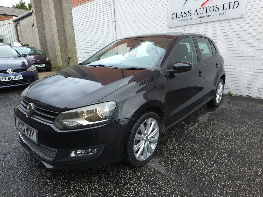 Volkswagen Polo 1.6 Tdi Sel Euro 5 Black #4