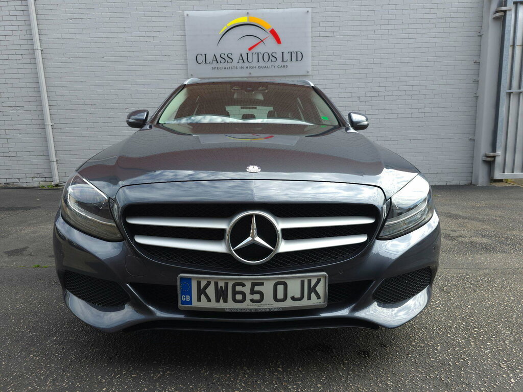 Mercedes-Benz C Class 2.1 C220d Se 7G-tronic Euro 6 Ss KW65OJK Grey #3
