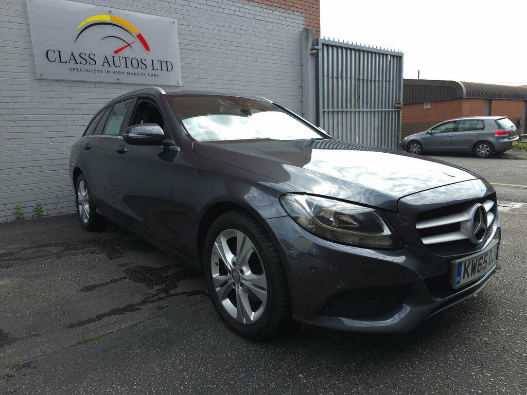 Mercedes-Benz C Class 2.1 C220d Se 7G-tronic Euro 6 Ss KW65OJK Grey #6