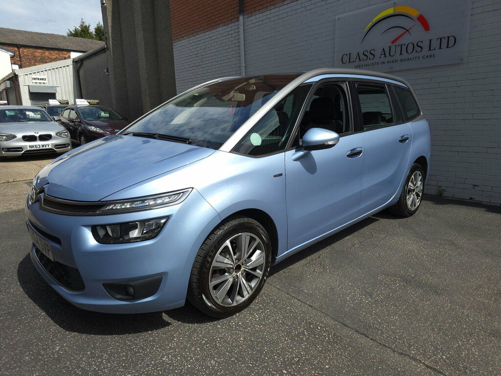 Citroen Grand C4 SpaceTourer 1.6 E-hdi Airdream Exclusive Etg6 Euro 5 Ss Blue #4