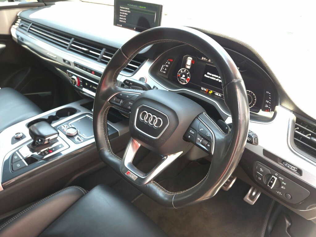 Audi SQ7 4.0 Tdi V8 Tiptronic Quattro Euro 6 Ss Black #33