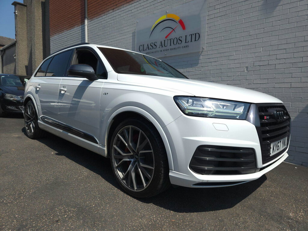 Audi SQ7 4.0 Tdi V8 Tiptronic Quattro Euro 6 Ss White #5