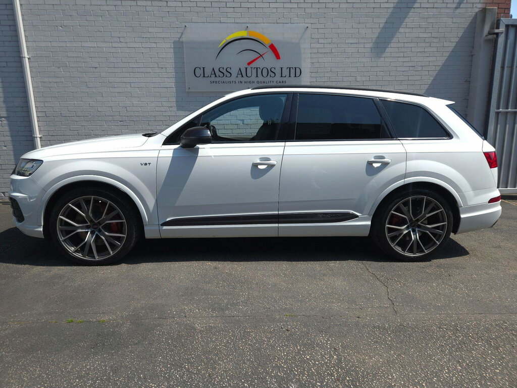 Audi SQ7 4.0 Tdi V8 Tiptronic Quattro Euro 6 Ss White #6