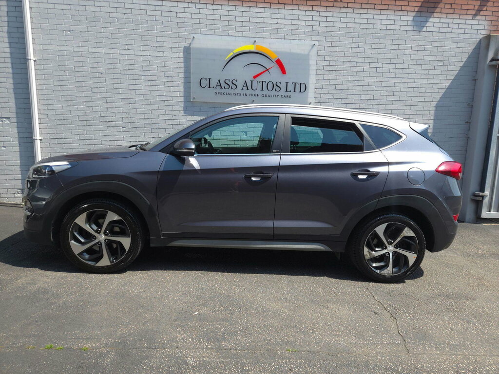 Hyundai Tucson 1.7 Crdi Blue Drive Sport Edition Dct Euro 6 Ss RE67YNL Grey #6