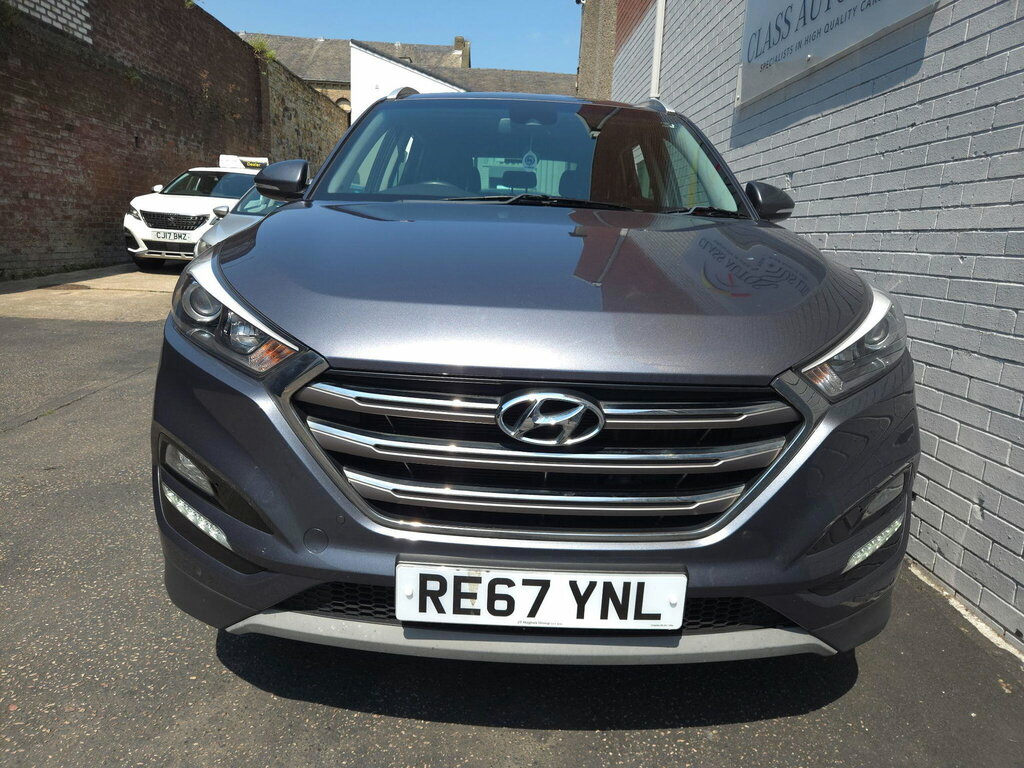 Hyundai Tucson 1.7 Crdi Blue Drive Sport Edition Dct Euro 6 Ss RE67YNL Grey #2