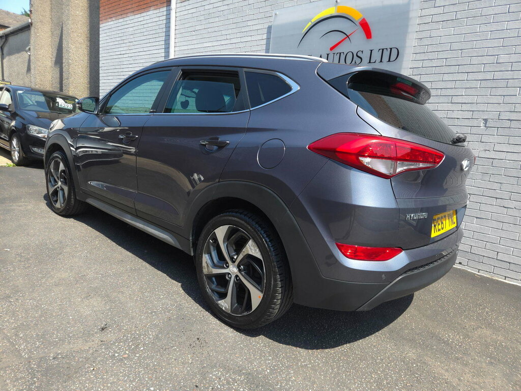 Hyundai Tucson 1.7 Crdi Blue Drive Sport Edition Dct Euro 6 Ss RE67YNL Grey #4