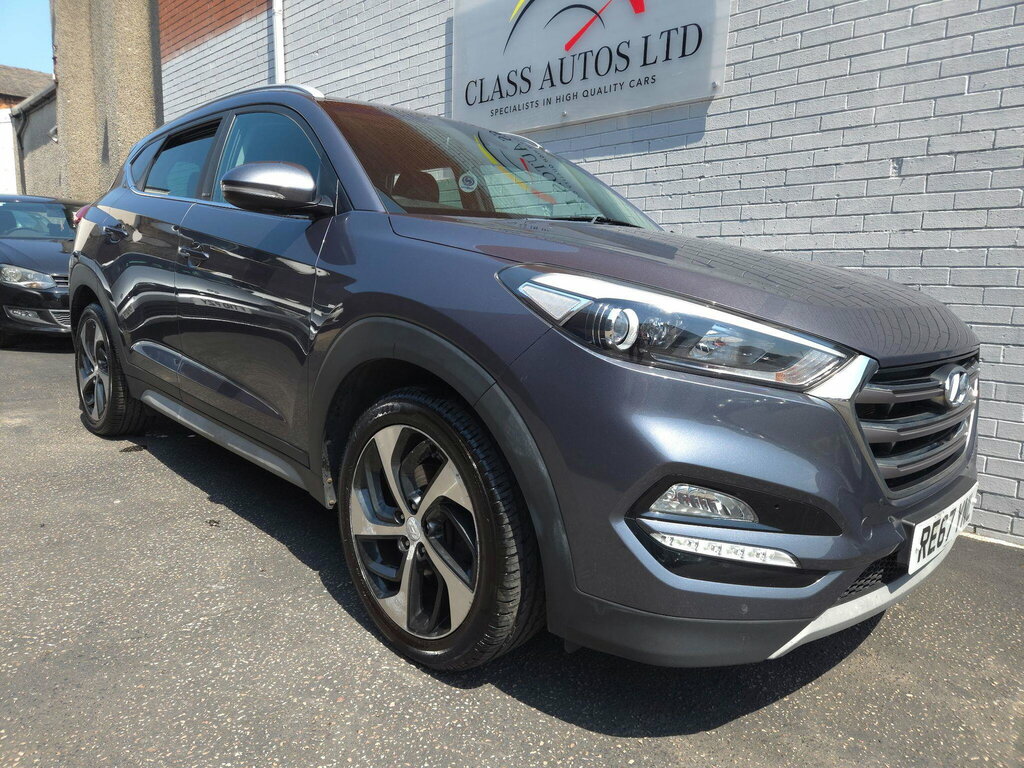 Hyundai Tucson 1.7 Crdi Blue Drive Sport Edition Dct Euro 6 Ss RE67YNL Grey #5