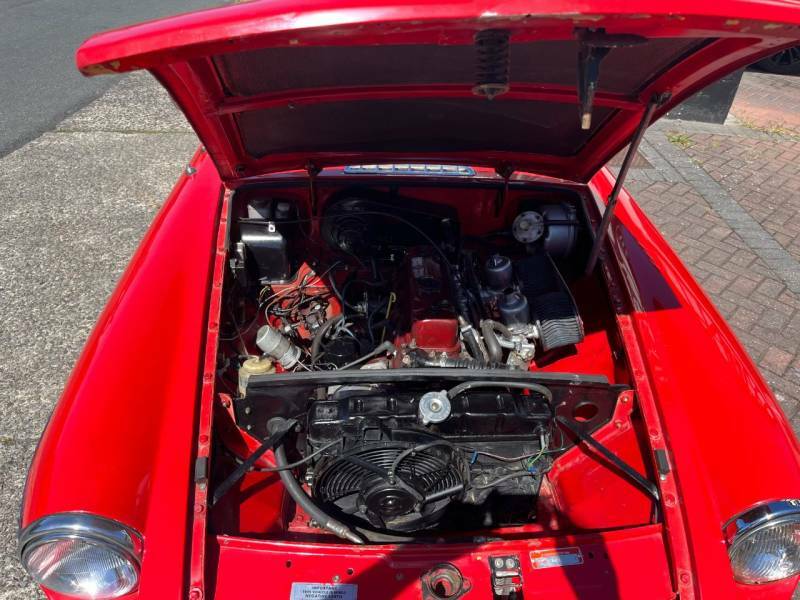 MG MGB B Convertible WHU556H Red #5