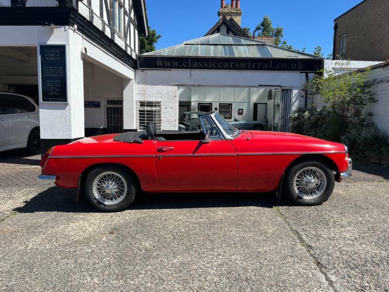 MG MGB B Convertible WHU556H Red #2